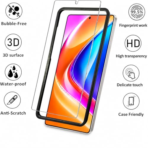 JZG 3 Pack for S25 Ultra Tempered Glass Screen Protector | Fast Alignment Tool, Fingerprint Compatible, Anti Scratch, High Clarity, Bubble Free - size: For Samsung Galaxy S25 Ultra