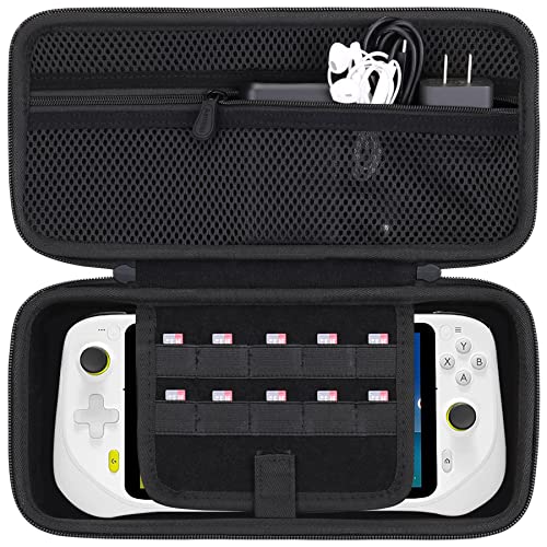 Aenllosi Hard Case for Logitech G Cloud Gaming Handheld, Black | Hard shell construction, Water-resistant design, Impact-resistant design, Protective case only - color: Black