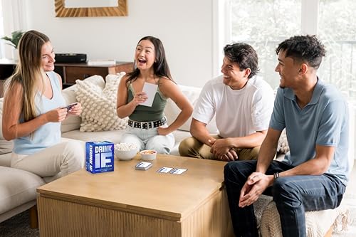 Drink IF… Adult Drinking Game for Parties + After Dark Expansion Set | Funny Icebreaker & Conversation Starter Card Game for Friends and Groups | Great for Game Night and Pregames| Fun Gift for Adults