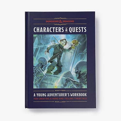 Characters & Quests (Dungeons & Dragons): A Young Adventurer's Workbook for Creating a Hero and Telling Their Tale