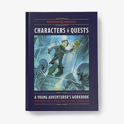 Characters & Quests (Dungeons & Dragons): A Young Adventurer's Workbook for Creating a Hero and Telling Their Tale