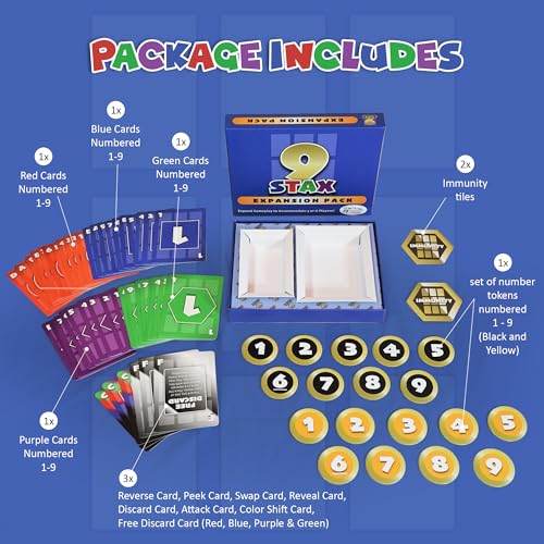 Card Game Expansion Pack – Family-Friendly Card Game – Fun for Kids, Teens & Adults – Expands Game Play to 6 Players – for Game Night, Family Night, Parties (Expansion Pack)…