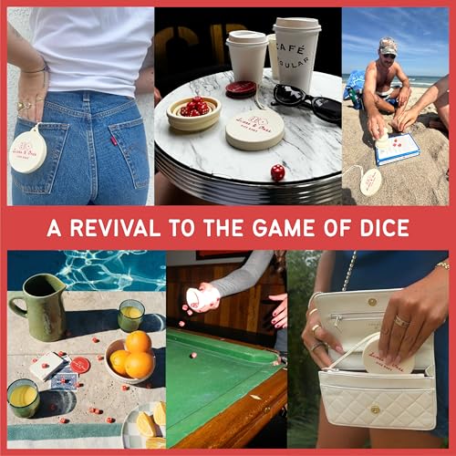 Vango Sixes & Ones Dice Game – 6 Curated Dice Games All in One, Expandable Rolling Cup to Play Anywhere – for Kids, Adults, Families, Travel, Perfect for Game Nights
