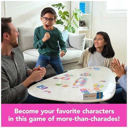 Spin Master Games Disney in Character Guessing Family Game | Act Out & Guess Disney Characters, Encourages Creative Thinking STEM Skills, Family Game Night, For 2-4 Players, Ages 8+ - style: Modern