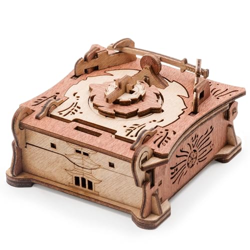 iDventure Samurai Chamber, Money Puzzle Box for Adults, Box for Cash Gift | Samurai Brain Teaser, Japanese Puzzle Box, Money Gift Box, Birthday Gift for Men, Puzzle Box for Cash Gifts, Escape Room Box