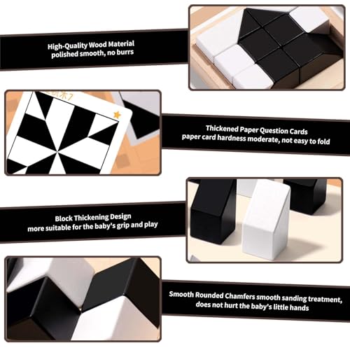 Block Puzzle, Battle Blocks Game, 40 Challenge, Teens, IQ Test Mind Puzzle Toys, Birthday Gifts for Adult, Best Gifts
