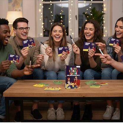 Hilarious Interview Blunders, Funny Game for Adults, Game Nights, Travel Games, Board Games, Card Games for Adults, Party Games, Funny Games, Board Games for Family Night