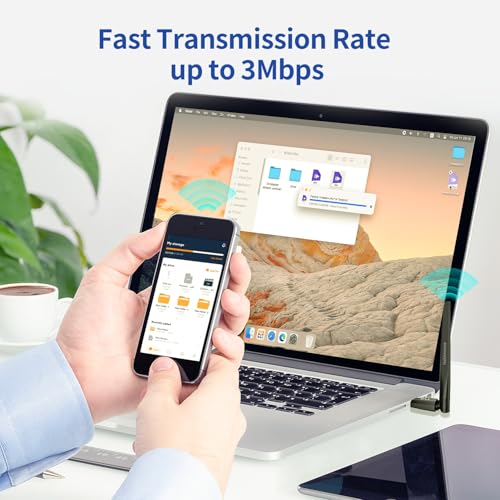 Long Range USB Bluetooth 5.3 Adapter for PC, Wireless Dongle Enhanced Antenna for Laptop Desktop Computer Windows 11 10 8.1 7, Linux, Pair n Play Headphones Speaker Mice Keyboard Controller - style: BT5.3-150M Long Range-BU03