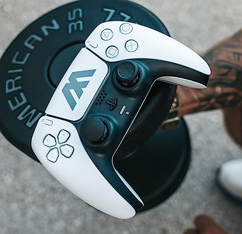 MODDEDZONE Smart Extreme Modded Controller + Anti Recoil | Back Remappable Paddles | Interchangeable Thumbsticks | Hair Triggers | Tactical Buttons | Compatible with PS5 Console & PC | APP controlled (White) - color: White