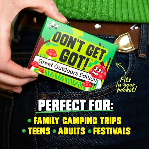 Big Potato Don’t Get Got: Outdoor Edition | Award Winning Secret Missions Party Game for Adults and Family - style: Don't Get Got: Outdoors Edition