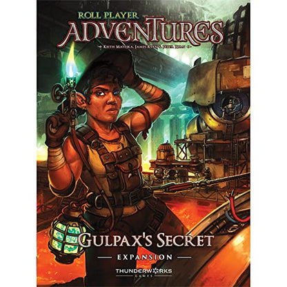 Roll Player Adventures: Gulpax's Secret Expansion | an exciting new Full Campaign | Explore new Locations, Battle new Foes! | Age 14+, 1-4 Players, 90-150 Min by Thunderworks Games - style: Gulpax's Secret
