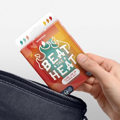 Beat The Heat Game | Family Party Card Game for Kids and Adults | Ages 8+ | 2 to 10 Players | 20 Mins. | Easy to Learn Strategy Card Games for Groups