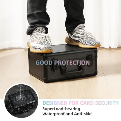 Toploader Storage Box for 3" x 4" 35PT Rigid Card (Medium) | Hard Case, Dividers, Durable, Large Capacity, Ultimate Protection - size: Medium