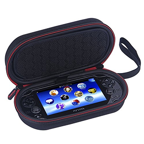 Smatree P100 Carrying Case for PS Vita | Compatible for PS Vita Slim,PSP 3000(Without Cover) (Not Fit with PS Vita PCH 2000!)(Console and Accessories NOT Included)