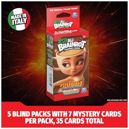 Trading Card Game 5-Pack Wave 1 Box | Psychedelic Universe, Includes 35 Cards Total, 5 Blind Booster Packs, Collect All 150 Cards from TCG Wave 1, For Ages 8 & Up - style: 5-Pack Blind Booster Box, 35 Cards