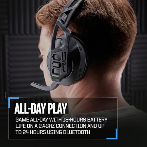 RIG 600 PRO HX Dual Wireless Universal Gaming Headset | Wireless 2.4GHz / Bluetooth for Xbox Series X|S, Xbox One, PS4, PS5, Nintendo Switch, PC, Android, iPhone – Urban Camo