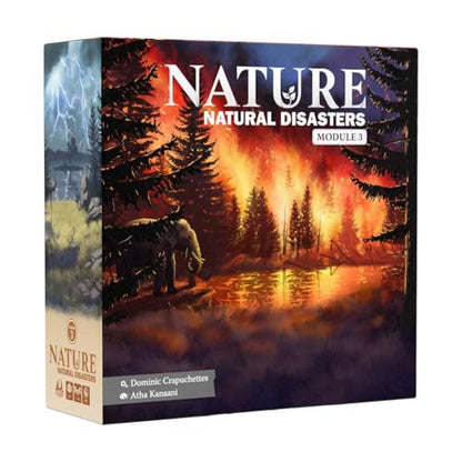 Nature Board Game Expansion – Module 3: Natural Disasters | Survive Volcanoes, Ice Ages, and Catastrophic Ecosystem Events | Wildlife Strategy Game | 1-4 Players, Solo Mode, Age 10+ | Northstar Games