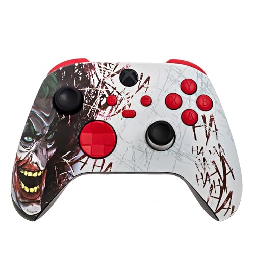 Crazy Controllerz Customz Series Custom Wireless Controller for Xbox One Series X S PC - Joker Design - color: XS JOKER