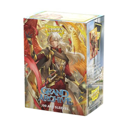Dragon Shield | Grand Archive Matte Art Sleeves | 100 CT - Smooth & Tough Premium TCG Sleeves | Compatible with Pokemon, One Piece & Magic the Gathering | Azrael, Archangel of Materia - color: Azrael, Archangel of Materia