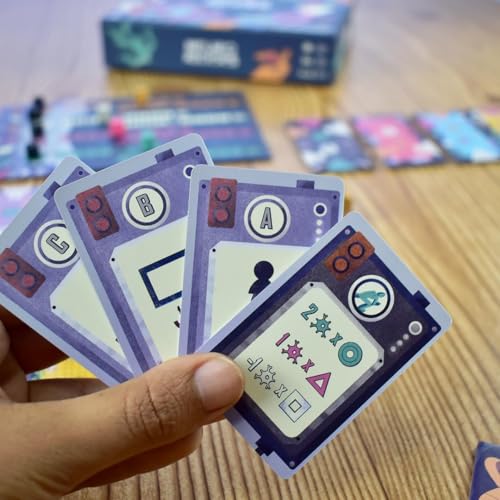 Draco Studios - Neuroriders, The Strategy Game to Retrieve Memories, Perfect for Game Nights with Friends and Family, Up to 4 Players, Ages 12 and Up, EN