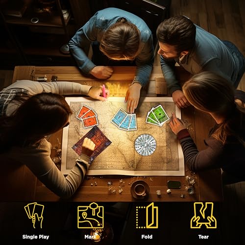 Exit: The Forbidden Castle | Exit: The Game - A Kosmos Game | Family-Friendly, Card-Based At-Home Escape Room Experience for 1 to 4 Players, Ages 12+