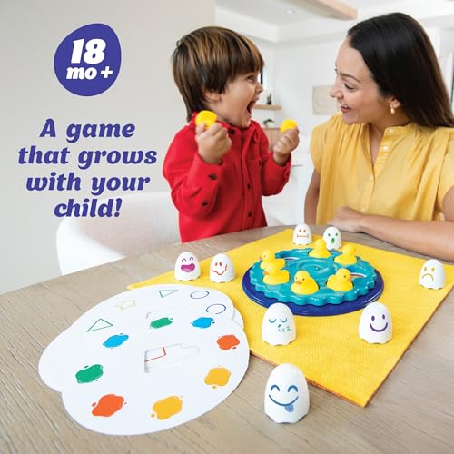 MindWare Dizzy Duckies Early Learning Matching Game - Preschool Game for Toddlers