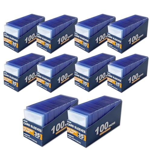 2000 Top Loaders for Cards for Baseball, Football, MTG Cards, Ultra-Clear Protectors for Trading Collectibles (1000 Hard Sleeves+1000 Soft Sleeves) - size: 1000 Hard Sleeves+1000 Soft Sleeves