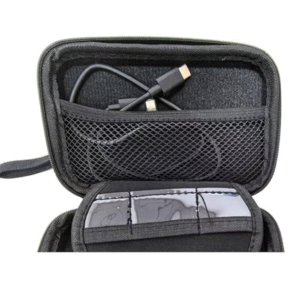 JYGamhanbil Hard Travel Carrying Case Bag Cover Shell for Nintendo GameBoy Color Advance GBA/GBC/GBP/DS Lite/NDSL/NDSi,for Anbernic RG34XX,Black - color: Black