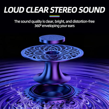 RGB Gaming Computer Speakers,USB Powered PC Sound Bar with Inline Remote Control & Dynamic Lighting for Desktop, Laptop, Monitor (Black) - color: K8