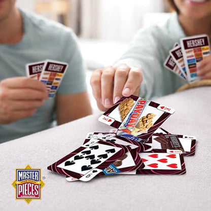 MasterPieces Officially Licensed Hershey Playing Cards - 54 Card Deck for Adults - style: Hershey's