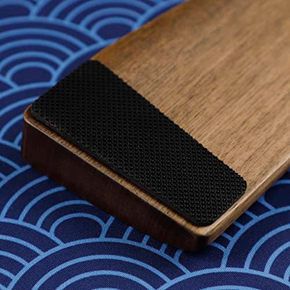 Ergonomic Wooden Wrist Rest Solid Wood Walnut for Keychron Q10 - color: Walnut Wrist for Q10