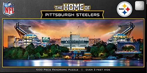 MasterPieces Sports Panoramic Puzzle - NFL Pittsburgh Steelers Stadium View - style: Pittsburgh Steelers