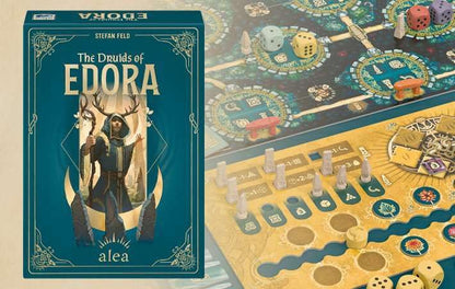 Ravensburger Alea The Druids of Edora - Euro Strategy Board Game by Stefan Feld - Build Sacred Shrines & Harness Ancient Magic - Deep Strategy Gameplay for Ages 14 and Up