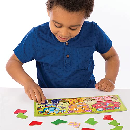 ORCHARD TOYS Moose Smelly Socks Game. Find Matching Pairs of Socks for Your Monsters! for Ages 3-6 and 2-4 Players - style: Smelly Socks