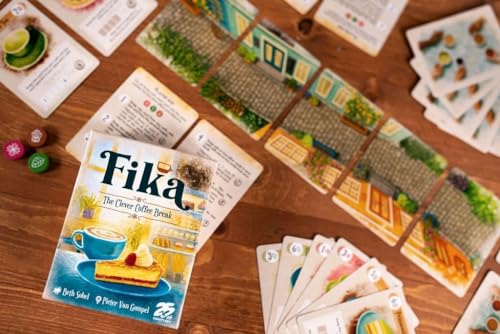 Fika, Two Player Coffee Shop Themed Strategy Card Game - 25th Century Games