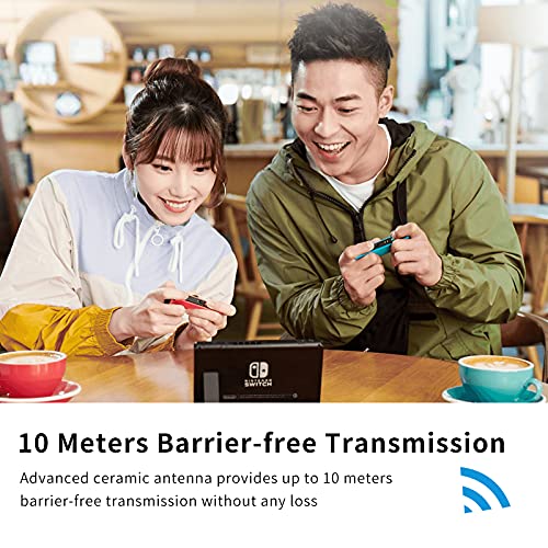 Bluetooth Dongle Adapter USB 5.0 RALAN,Wireless Mini Microphone USB Audio Adapter Receiver Compatible with PS4 /PS5…