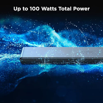 TCL S45H 2.0 Sound Bar for Smart TV | Dolby Atmos DTS:X Auto Room Calibration| 100W Power Wireless Bluetooth Home Theater Audio | App & Remote Control | Latest Model - style: Soundbar