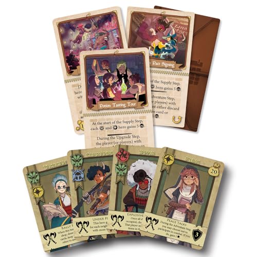 Renegade Game Studios Bargain Quest: Brick & Mortar Expansion Board Game | Add Event Cards, Retail Rumble Mode & New Shop Boards to the Base Game for Strategic 2-6 Player Family Game Night Fun
