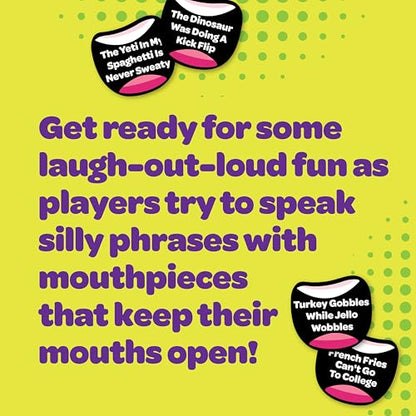 Mouth Off Card Game - Family Games for Kids and Adults, Guess the Phrase Before the Timer Runs Out, Family Game Night, 4-8 Players, Ages 8+ - style: Mouth Off