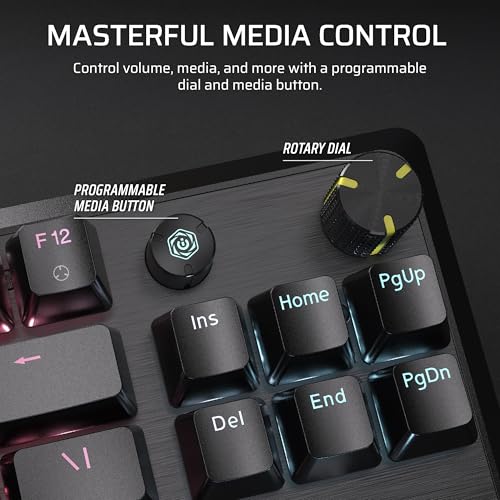 Corsair K70 CORE TKL RGB Tenkeyless Mechanical Wired Gaming Keyboard – Pre-Lubed MLX Red v2 Linear Switches, SOCD, ABS Double-Shot Keycaps, Sound Dampening, 1000Hz Polling, QWERTY NA – Black - style: Wired