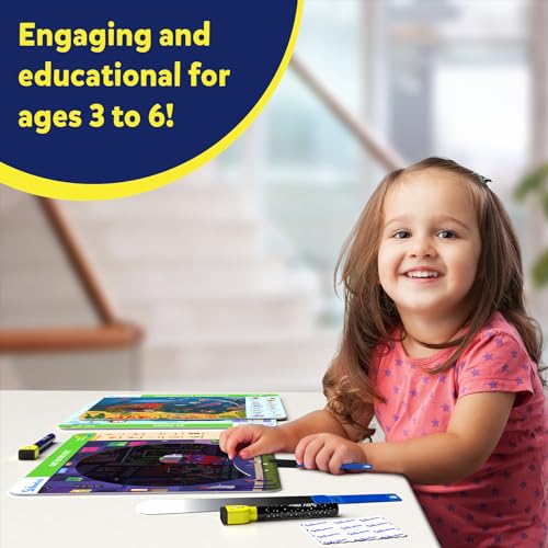 Skillmatics Preschool Learning Activity – Search and Find, Flashlight Magic | Educational Game for Kids, Toddlers Who Love Toys, Art & Craft Activities, Screen-Free, Gift for Girls and Boys Ages 3-6 - style: Search & Find Flashlight Magic