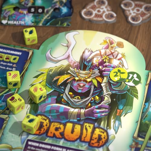 Dice Throne Box Game - Strategic Dice & Card Battler (Druid) - style: Druid
