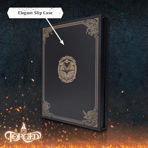 Game Master Screen - 38.5in Landscape DM Screen Compatible with Dungeons and Dragons and Other TTRPG - Faux Dragon Skin with Clear Dry Erase 8.5 x 11 Pockets - Slipcase Stores with DND Books - Black - color: Landscape Black