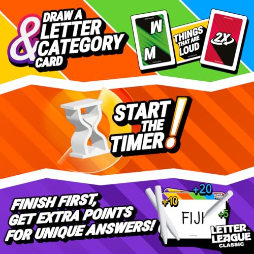 Word Game - for Families Adults and Kids, Word Card Game for All Ages, Family Games for Kids and Adults, Expand Your Vocabulary, Quick Play, Adults Games for Game Night