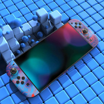 PlayVital for Nintendo Switch 2 Skin Full Set (2-Pack) - Protective Vinyl Decal Stickers for Switch 2 Console, Joycons, Handle Grips & Dock | No Residue, Anti-Scratch - Damascuscamo - color: Damascuscamo