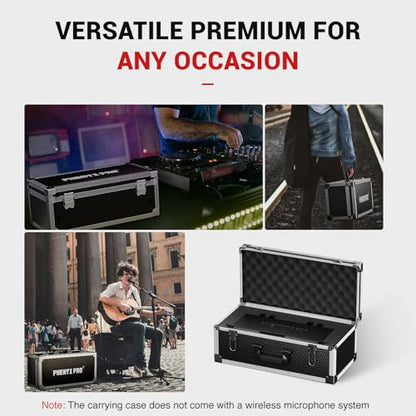 Phenyx Pro Storage Case with Pre-Diced Foam and Alloy Frame PCSE-XL | Aluminum Alloy Frame, Protective Gear Storage, Ergonomic Handle, Wireless Mic Systems, Camera Gear - size: Extra Large (53.5*22*29cm)