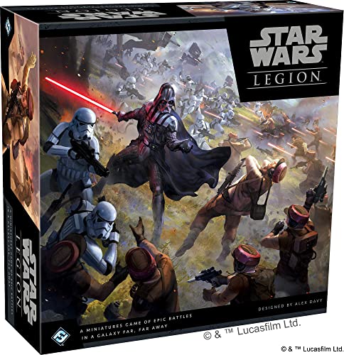 Star Wars: Legion (Base Game) - Command Your Troops in Epic Battles! Tabletop Miniatures Game, Strategy Game for Kids and Adults, Ages 14+, 2 Players, 3 Hour Playtime, Made by Atomic Mass Games - style: a) Star Wars Legion Core Set