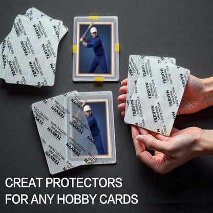 600 Pack Trading Card Shipping Protectors-3.5 x 4.5 inches | Translucent - Premium Ultra Strong Plastic Inserts, Hobby Card Transport Supplies，Trading Card Shipping Supplies - size: 600pcs