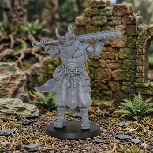 28mm Tabletop RPG Game Minis Figurine Berserker DND Miniature AS1025 | 1:56 scale fantasy Rpg Figure; high-detail tabletop unpainted miniatures for ttrpg and miniature game custom painting.