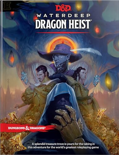 Dungeons & Dragons D&D Waterdeep Dragon Heist HC - style: Physical Book